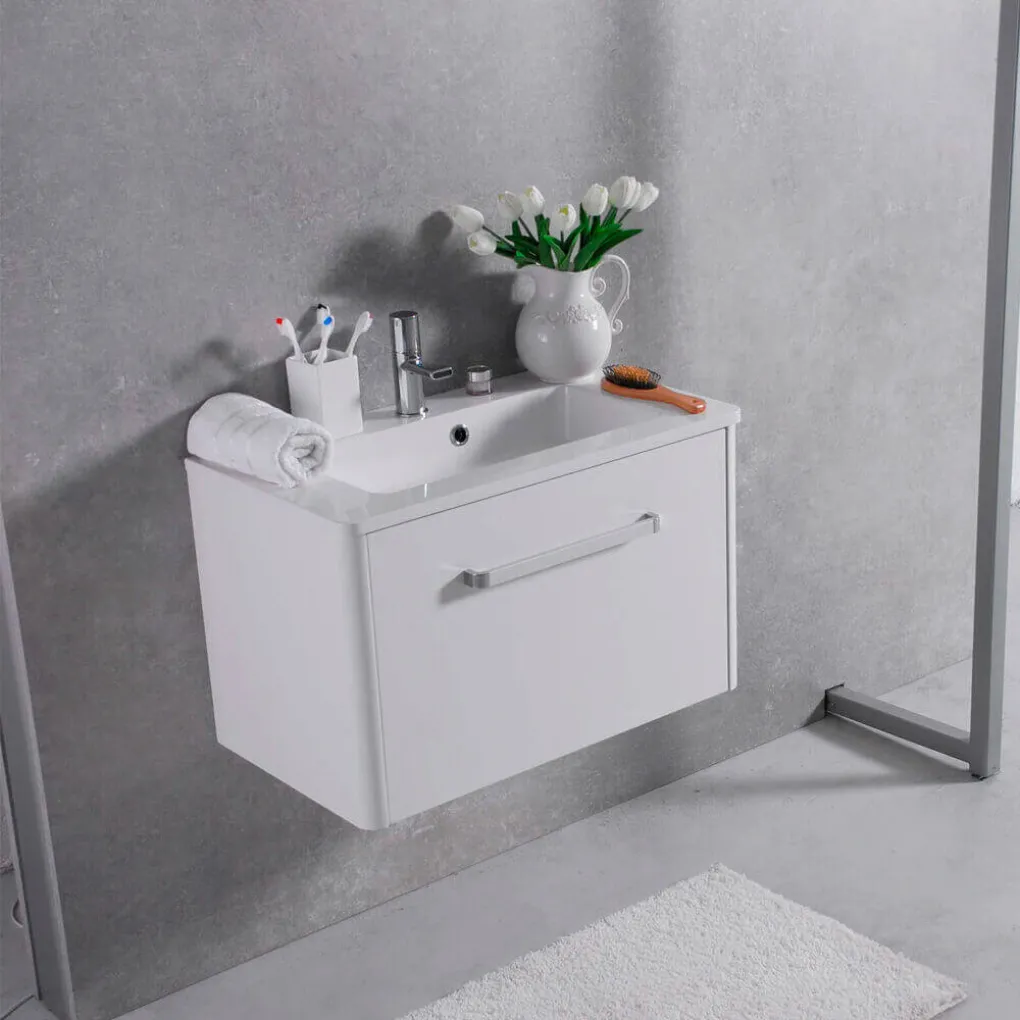 Шафа нижня Fancy Marble Fiji 700 з умивальником Annabell 700- Фото 3